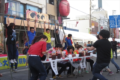 わんわん素麺大食い大会